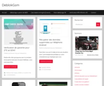 Deblokgsm.com(DeblokGsm) Screenshot