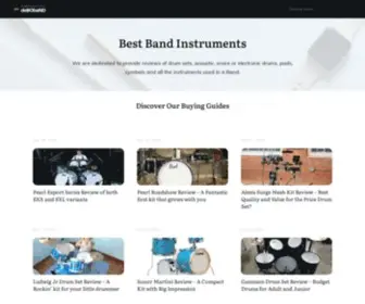 Deboband.com(Drumming Advice & Product Reviews) Screenshot