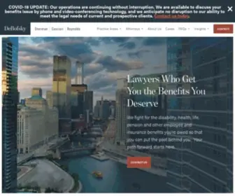 Debofsky.com(Employee Benefits Lawyers) Screenshot