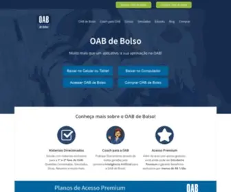 Debolso.com.br(OAB de Bolso) Screenshot