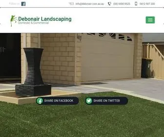 Debonair.com.au(Debonair Landscaping) Screenshot