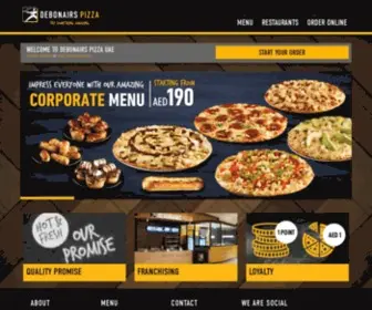 Debonairspizza.ae(Best Pizza in Dubai) Screenshot