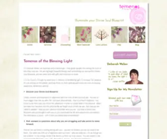 Deborah-Weber.com(Temenos of the Blessing Light) Screenshot