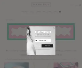 Deborahblyth.com(Handmade Bespoke Jewellery) Screenshot