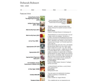 Deborahbohnert.com(Deborah Bohnert) Screenshot