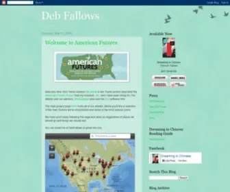 Deborahfallows.com(Deb Fallows) Screenshot