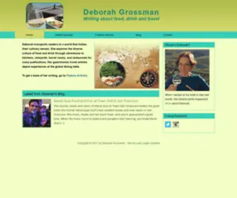 Deborahgrossman.com(Grossman Writes) Screenshot