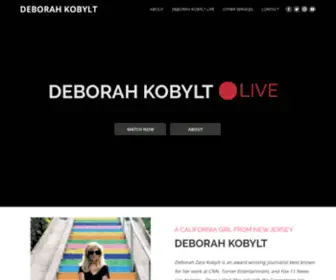 Deborahkobylt.com(The Official Website of Deborah Zara Kobylt) Screenshot