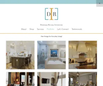 Deborahriverainteriors.com(Deborah Rivera Interiors) Screenshot