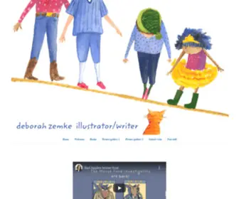 DeborahZemke.com Screenshot