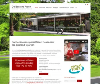 Debosrandarcen.nl(Pannenkoeken Specialiteiten Restaurant) Screenshot