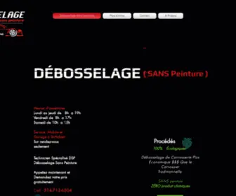 Debosselagemobile.com(Débosselage sans peinture) Screenshot