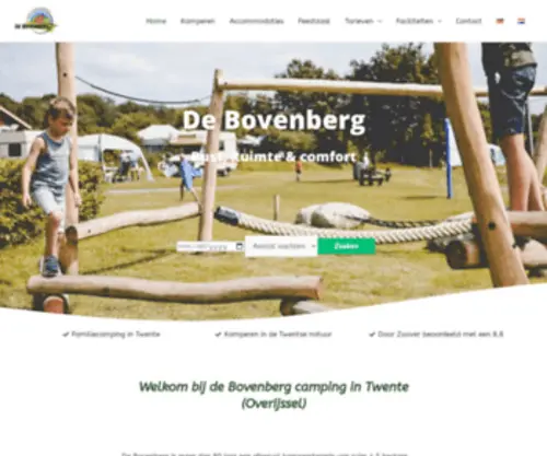 Debovenberg.nl(️ Camping in Twente) Screenshot