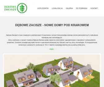 Debowezacisze.eu(Dębowe Zacisze) Screenshot