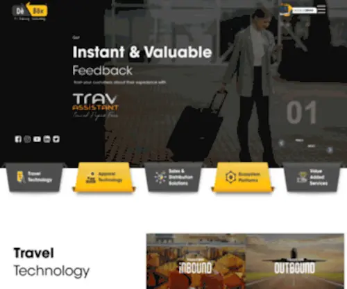 Deboxglobal.in(Best Travel CRM) Screenshot