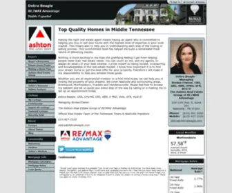 Debrabeagle.com(Real Estate and Homes in Murfreesboro TN) Screenshot