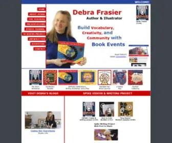 Debrafrasier.com(Debra Frasier) Screenshot