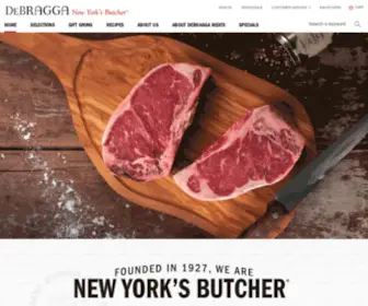 Debragga.com(Buy Steaks & Meat Online) Screenshot