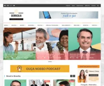 Debrasilia.com.br(Canal De Brasília) Screenshot