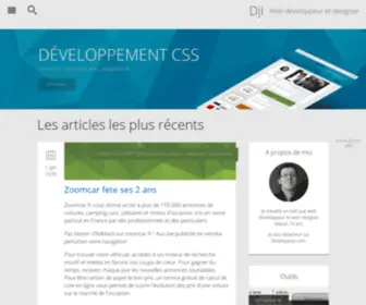 Debray-Jerome.fr(Design et programmation web2) Screenshot