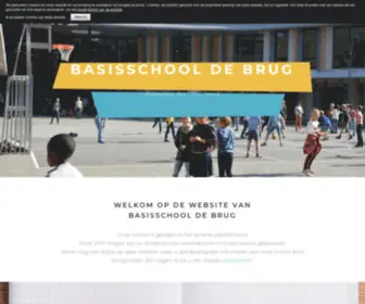 Debrugternat.be(Basisschool De Brug) Screenshot