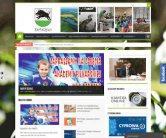 Debrzno.pl(Oficjalna strona Miasta i Gminy Debrzno) Screenshot