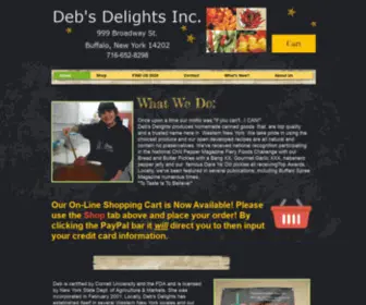 Debs-Delights.net(Jams) Screenshot