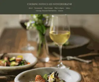 Debscookingwithclass.com(Cooking with Class with Deb Buzar) Screenshot