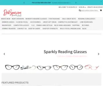 Debspecs.com(Reading Glasses) Screenshot