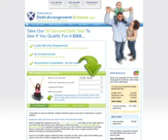 Debt-Arrangement-Scheme.com(Debt Arrangement Schemes (Scotland)) Screenshot