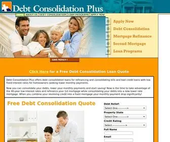 Debt-Consolidation-Plus.com(Debt Consolidation Plus) Screenshot