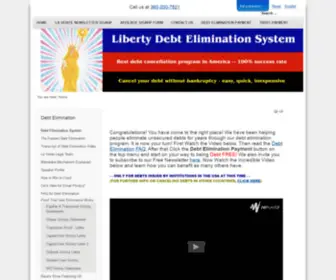 Debt-Elimination.net(Debt Elimination System) Screenshot