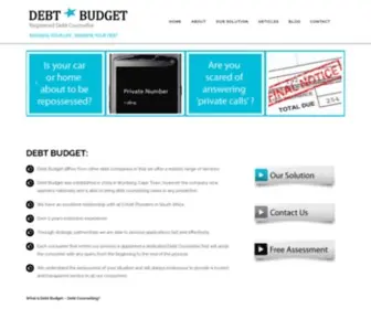 Debtbudget.co.za(Debt Budget) Screenshot