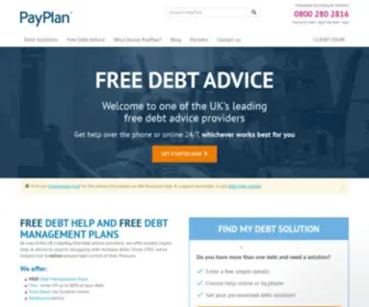 Debtclinic.co.uk(PayPlan) Screenshot