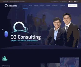 Debtconn.com(O3 컨설팅) Screenshot