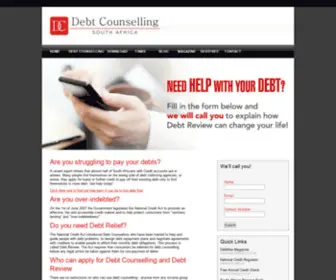 Debtcounsellingsa.co.za(Debt Counselling) Screenshot