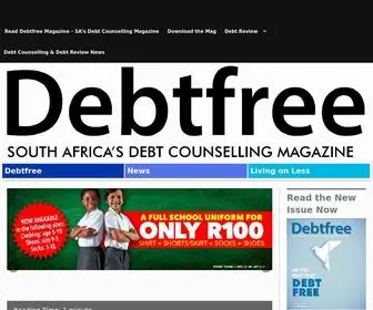 Debtfreedigi.co.za(Debtfree Magazine) Screenshot