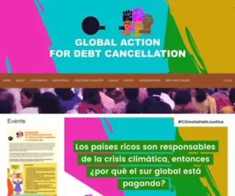 Debtgwa.net(A Call to Action) Screenshot