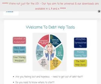 Debthelptools.com(Get out of DEBT FAST) Screenshot