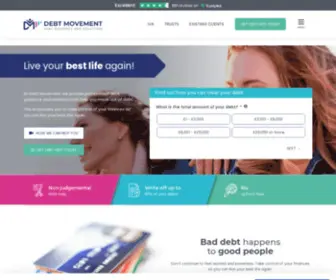 Debtmovement.co.uk(Debt Help) Screenshot