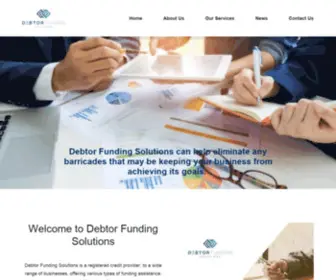 Debtorfundingsolutions.co.za(Debtor Funding Solutions) Screenshot