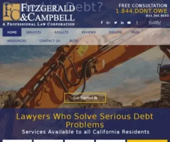 Debtorprotectors.com(Consumer Debt Protection Attorney California) Screenshot