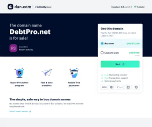 Debtpro.net(Debtpro) Screenshot