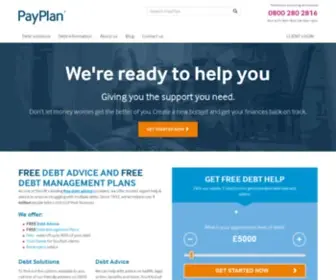 DebtQuestions.co.uk(PayPlan) Screenshot