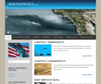 Debtwipeout.com(San Diego Bankruptcy Attorney) Screenshot