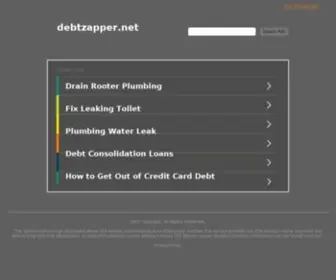 Debtzapper.net(Debt Zapper) Screenshot