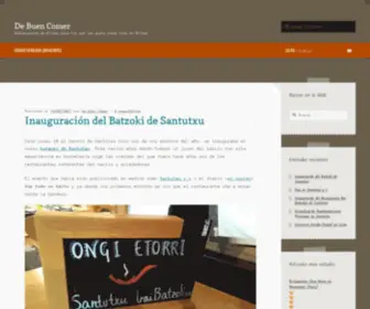 Debuencomer.es(Los mejores restaurantes de Bilbao para comer en Bilbao) Screenshot