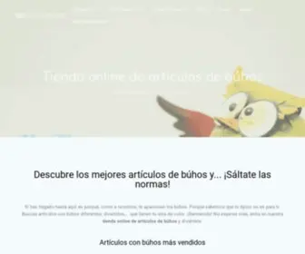 Debuhosonline.com(▷ Tienda online de artículos de búhos) Screenshot