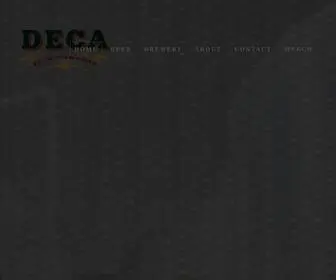 Decabeer.com(DECA Beer Company) Screenshot