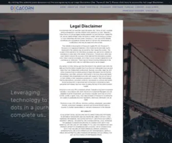 Decacorn.vc(Decacorn Capital) Screenshot